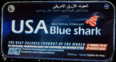 Препарат для потенции Usa Blue Shark Голубая Акула 8800 мг -
